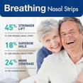 thumbnail image 2 of Extra Strength Nasal Strips for Sensitive Skin, 44 Count, Improved Breathing Sleep Aid Solution, 2 of 5