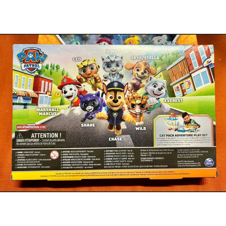 Paw Patrol Action Pups & Cat Pack Figure Gift Set with Skye