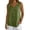 Green, variant on Women's Summer Vest Tops V Neck Button Down Tank Tops Sleeveless Going Out Crop Tops Trendy Vest Tops Business Casual Outfits Dressy Blouses Shirts Red L