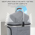 thumbnail image 5 of Carreola para Mascotas Plegable y Ligera - Cochecito Portátil con Transportín Desmontable para Perros y Gos, Ideal para Viajes, Caminas y Compras, hasta 15 kg de Capacidad, 5 of 5
