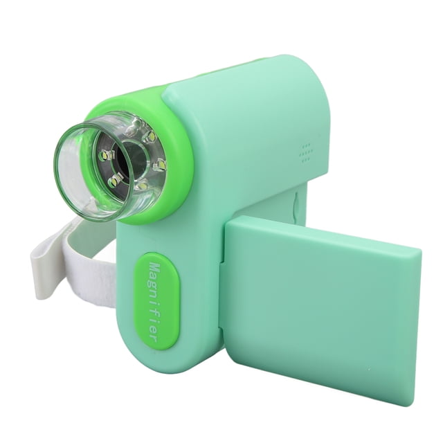 Microscopio para Niños, Pantalla LCD 1080P DE 2 PULGADAS AMPLIIONO 1000X CAMARA DE MICROSCOPIO PORTÁLETIL AJUSTABLE Microscopio de Mano Mini Microscopio para Niños