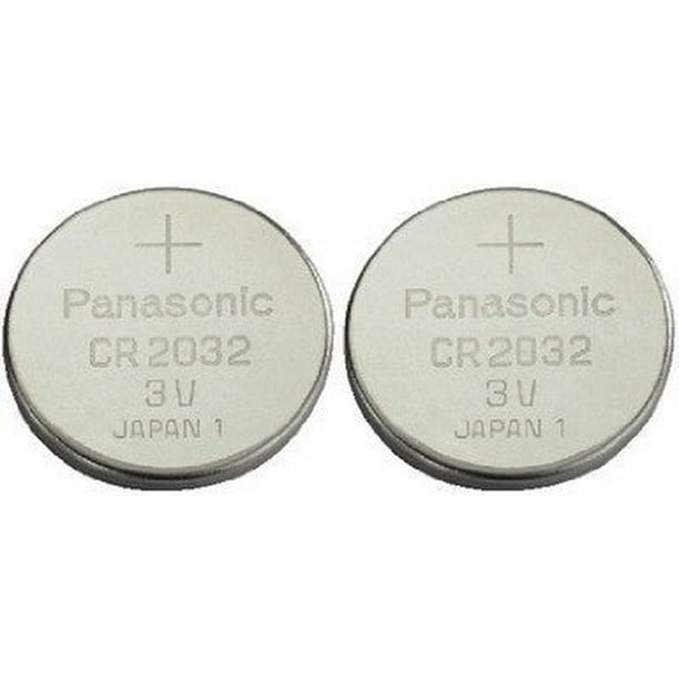Yoghurt stimuleren gebrek Panasonic Cr2032 Battery (2 Pack), Lithium Coin Cell, 3V - Walmart.com