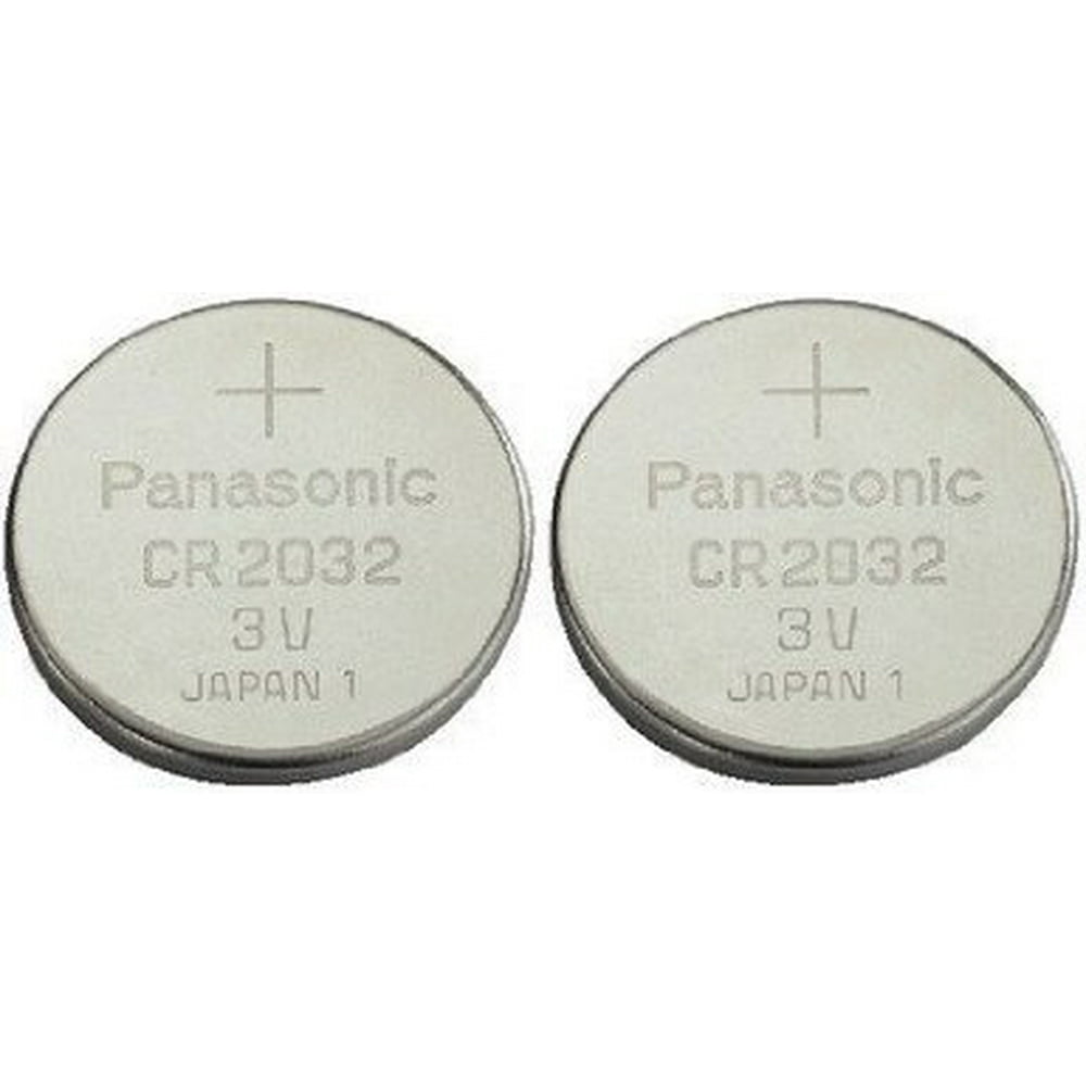 Cr2032 Battery (2 Pack) Panasonic, Lithium Coin Cell, 3V Walmart