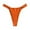 Orange, variant on Panties for Women,Low Waisted Micro Elastic Underwear with Double Bow Comfortable Pure Crotch for Everyday Wear,Womens Underwear,Purple,XS