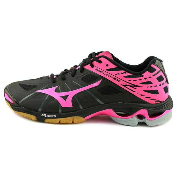metaal in het geheim zoals dat Mizuno Women's Wave Lightning Z Black / Pink Grey Ankle-High Volleyball  Shoe - 8M - Walmart.com