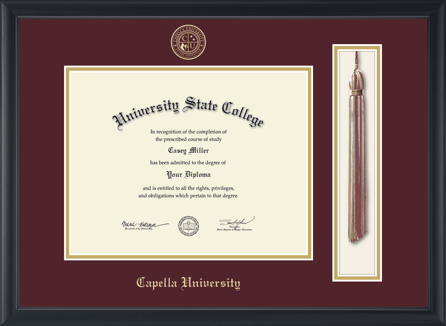 Capella University Tassel Diploma Frame Document Size 11 X 8 5 capella-university-tassel-diploma-frame-document-size-11-x-8-5