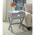 thumbnail image 3 of Home Square Designs2Go Landon End Table in Gray Wood Finish - Set of 2, 3 of 4