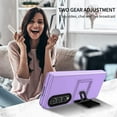 thumbnail image 6 of Phone Case for Samsung Galaxy Z Fold 3 5G 2021 and Slide Camera Cover Kickstand Stand Slim Protective Mobile Hard Hybrid Back Cell Accessories ZFold3 Z3 Fold3 3Z ZFold35G Women Men Purple, 6 of 11