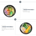 thumbnail image 3 of 2 Pcs Fridge Magnet DIY Sticker Refrigerator Stickers Japanese-style Magnetic Pvc, 3 of 6