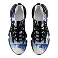 thumbnail image 5 of Blue Chinoiserie Toile Lady Walking Shoes for Men Woman Lightweight Tennis Fashion Elastic Sports Shoes Cushion Basketball Shoes, 5 of 7
