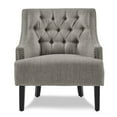 thumbnail image 4 of Lexicon Charisma Upholstered Accent Chair in Taupe, 4 of 7