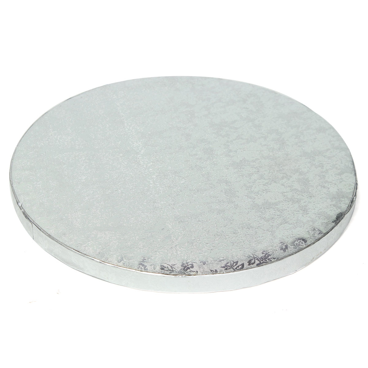 Cake Drum Boards 8 Inch Silver Round Baking Base for Home Parties Weddings Birthdays Cupcakes