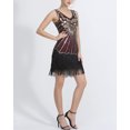 thumbnail image 2 of Roaring 20 Dress 1920S Fashion Vintage Style Flapper Fringed Sequined, 2 of 3