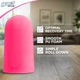 thumbnail image 4 of HEAROS Sleep Pretty in Pink Foam Ear Plugs, Noise Reducing Ear Plugs for Restful Sleep, 14 pairs, 4 of 10