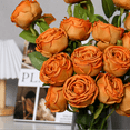 thumbnail image 3 of Zhuge 6pcs Princess Rose Artificial Flowers, Fake flowers, Flores Artificiales Para, Wedding Decor, 3 of 5