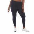 thumbnail image 4 of Danskin Women's High Rise Contour Legging (Black Salt, XXL), 4 of 6