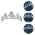 thumbnail image 3 of Bridal Rhinestone Tiara for Girl Wedding Crown Rhinestone Bride Tiara Headband, 3 of 7