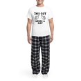 thumbnail image 5 of CafePress - This Guy Needs A Nap Men's Light Pajamas - Men's Light Loose Fit Cotton Pajama Set, 5 of 7