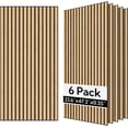 thumbnail image 3 of Wood Veneer Acoustic Wall Panels Pack  Sound Absorbing Wall Panels for Interior Wall   Smoked Oak, 3 of 3