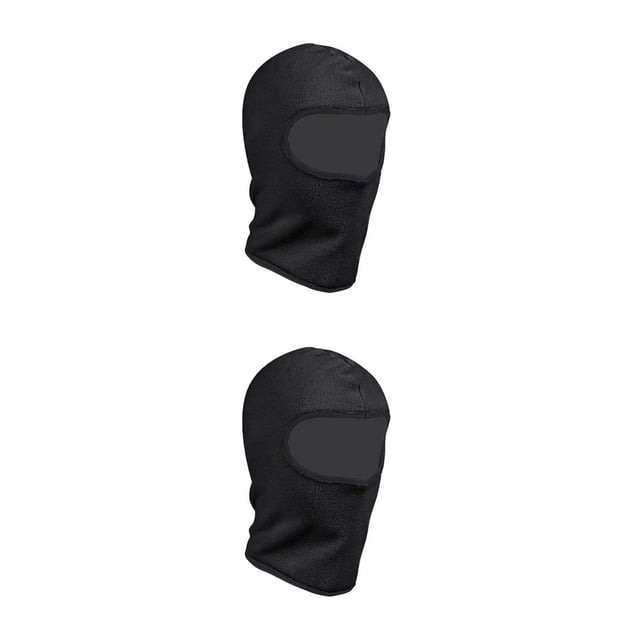 Greeniant Regalos para niños, accesorios para motocicleta, pasamontañas, protección facial, Protector de cabeza para montar, orejeras para el negro 2Conjunto