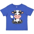 thumbnail image 3 of Inktastic Cute Black and White Holstein Cow Boys or Girls Toddler T-Shirt, 3 of 5