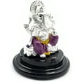thumbnail image 3 of 999 Pure Silver Ganesh idol / Statue / Murti (Figurine #37), 3 of 4