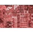 thumbnail image 1 of Ahgly Company Indoor Rectangle Abstract Red Modern Area Rugs, 6' x 9', 1 of 4