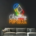thumbnail image 5 of Handmadetneonsign Anything Is Popsicle Neon Sign, Popsicle Neon Wall Art Decor, Popsicle Wall Decor, 5 of 5
