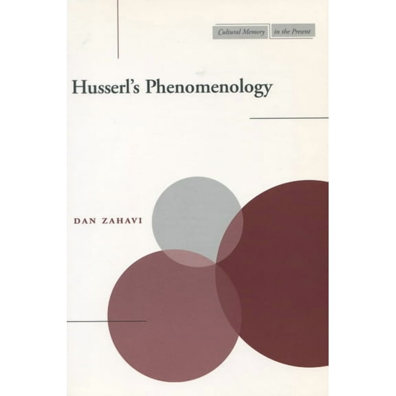 Cultural Memory in the Present Husserl's Phenomenology, (Paperback)