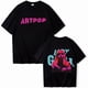 thumbnail image 4 of Camiseta de Lady Gaga The Fame para hombre y mujer, camisa informal Harajuku con cuello redondo para verano, 4 of 5