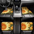 thumbnail image 7 of Naloa Golden Sunflower In Field Car Foot Mat Set of 4 Pieces - Universal Floor Liner Neoprene Full Set Floor Mats for Cars Trucks SUV, 7 of 7