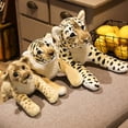 thumbnail image 2 of 2023 Imitation Lion Tiger Leopard Plush Toy / Soft / Cute / Lifelike Lion King Doll / Children's Birthday Giftleopard58cm Deng Xun unisex, 2 of 2