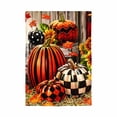 thumbnail image 2 of Evergreen Fall Harvest Pumpkins Burlap Garden Flag 12 x 18 Inches Indoor Outdoor Decor, 2 of 7