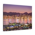 thumbnail image 5 of San Diego Night Skyline Canvas Artwork Breathtaking Stunning Cityscape for Home Decor Ready to Hang, 5 of 18