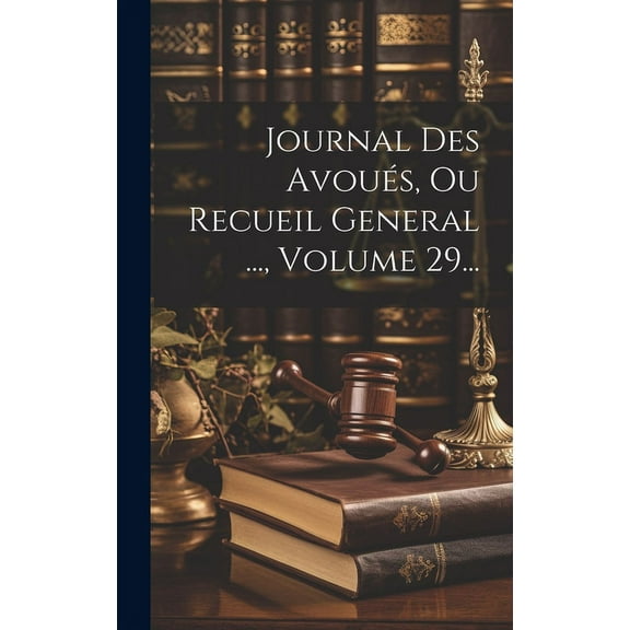 Journal Des Avoués, Ou Recueil General ..., Volume 29... (Hardcover)