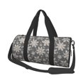 thumbnail image 1 of Fotbe Sparkling Snowflakes Bolsa Deportiva de Lona Plegable con Estampado, Bolsa de Gimnasio con Bolsillo Seco/Húmedo, Bolsa de Viaje Ultraligera de Gran Capacidad, 1 of 6