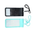 thumbnail image 4 of Bolsa impermeable para teléfono con pantalla táctil, a prueba de polvo, funda protectora subacuática para teléfono móvil con ventana para cámara para buceo, 2 unidades, 4 of 15