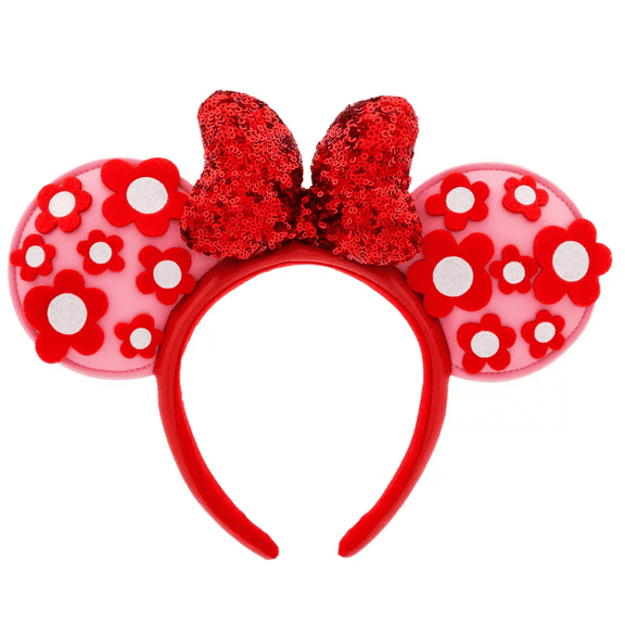 Disney Minnie Mouse Costume Accessories with Non-Slip Velour Interior