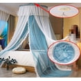 thumbnail image 2 of Dosel para Cama VETHIN Princesa para Niñas con Cadena de Luces LED en Forma de Estrellas, 2 of 7
