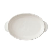 Better Homes & Gardens Artisan 8 x 14 2.7 qt Cream Stoneware Oval Baking Dish