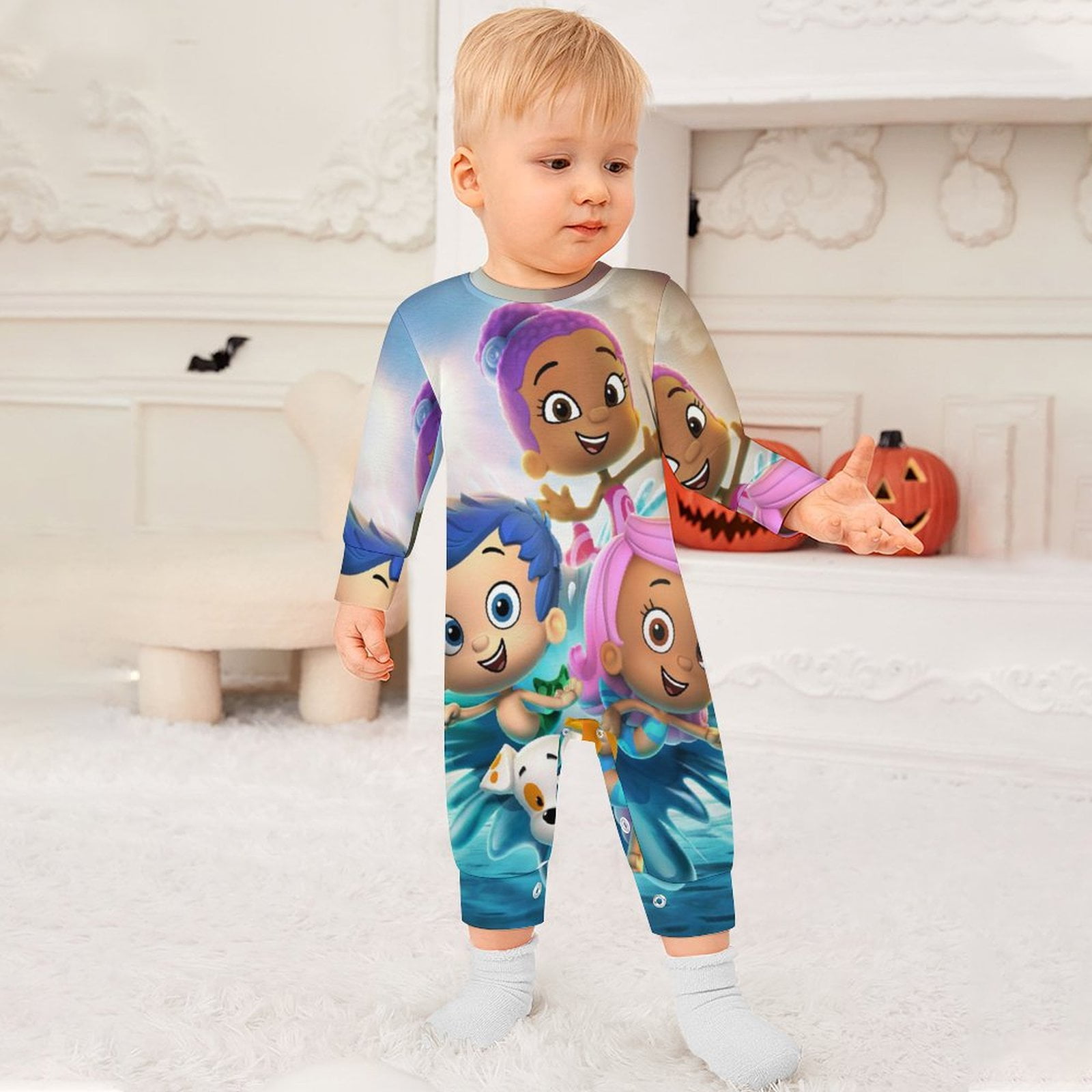 BABY Giustina ワンピース ネイビー BABY Giustina ワンピース ネイビー