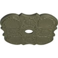thumbnail image 3 of 29"OD x 3 5/8"ID x 1 3/8"P Flower Ceiling Medallion (Fits Canopies up to 6 1/4"), Hand-Painted Spartan Stone, 3 of 6