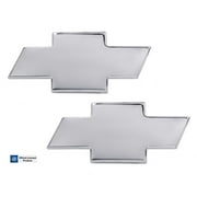 ALL SALES 96100P 07-13 SILVERADO COMBO FRONT/REAR CHEVY BOWTIE GRILLE EMBLEM - POLISHED