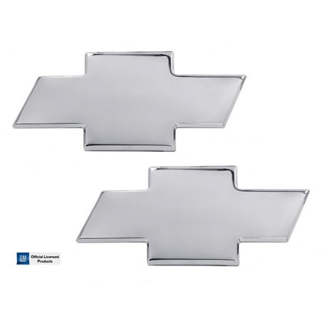 ALL SALES 96100P 07-13 SILVERADO COMBO FRONT/REAR CHEVY BOWTIE GRILLE EMBLEM - POLISHED