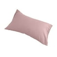 thumbnail image 2 of Japanese Pillowcase Washed Fabric Pillow Cover | Soft Breathable Bedding Head Cover | Solid Color Non-Slip Home Decor for Standard Pillow, 2 of 6