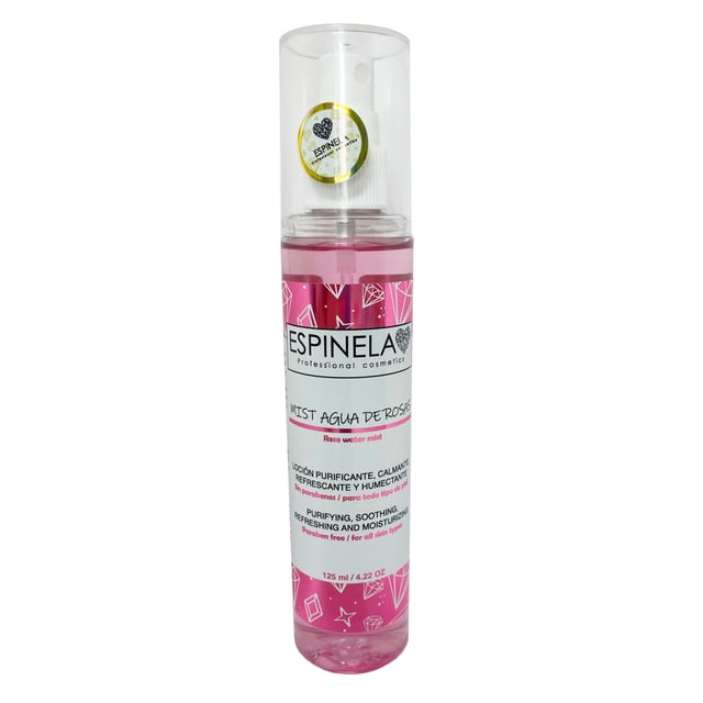Mist Agua de Rosas Espinela Sin Parabenos y para todo tipo de Piel Espinela Spray