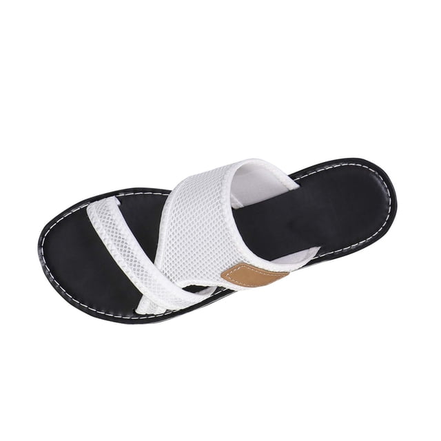 CHGBMOK Sandals Womens Non-Slip Spring and Summer New Breathable Mesh Fish Mouth Slippers Sizes 36-43