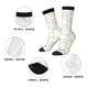 thumbnail image 5 of Balery White Rabbit Calcetas Largas con Estampado para Hombre y Mujer – Suaves y Transpirables, Talla Única (US 5-11), 5 of 6