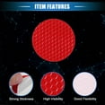 thumbnail image 4 of 10 Pcs Reflective Stickers, 1.97" OD Round Shape Safety Tape Reflector Universal for Cars Trucks Trailers Waterproof PET Red, 4 of 7