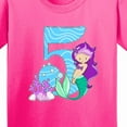 thumbnail image 4 of Inktastic Fifth Birthday Mermaid Youth T-Shirt, 4 of 5